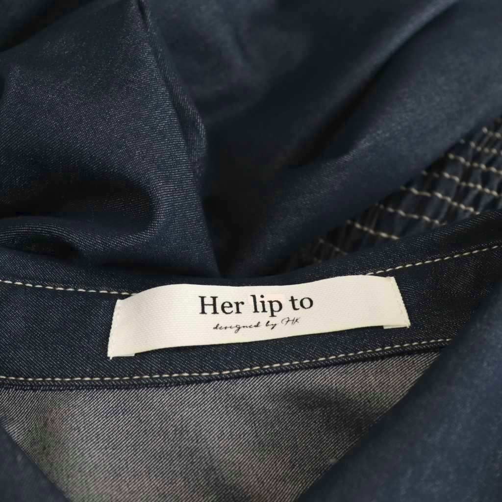 ハーリップトゥ Her lip to Loulou Corset Long Dress ドレス