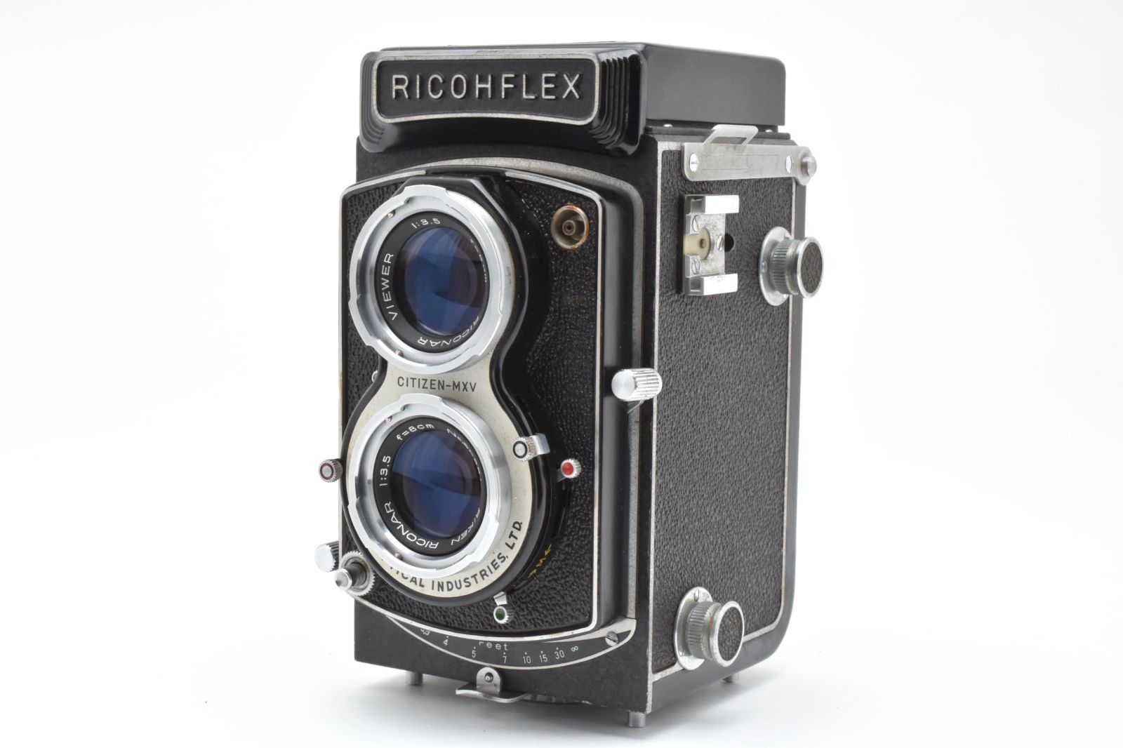 4738 リコー Ricoh Ricohflex New Dia 6x6 フィルム 二眼レフ カメラ