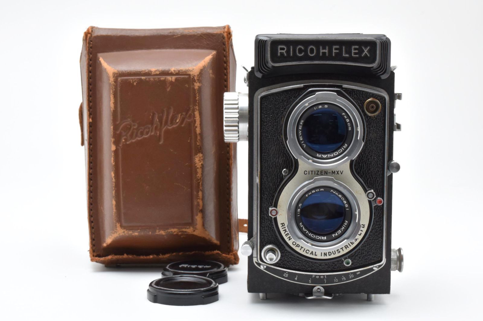 4738 リコー Ricoh Ricohflex New Dia 6x6 フィルム 二眼レフ カメラ