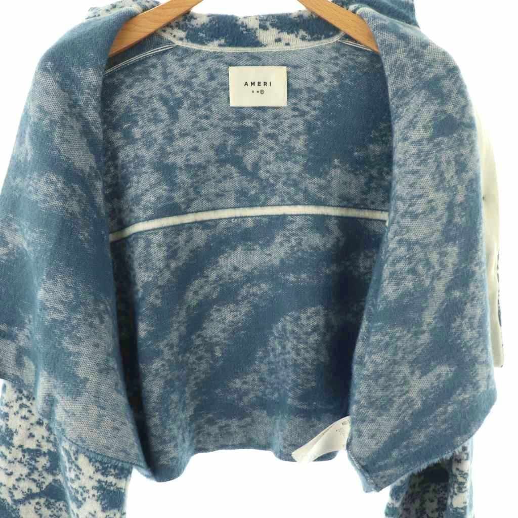 アメリヴィンテージ Ameri VINTAGE 24AW MIX ANIMAL SHORT KNIT TOP