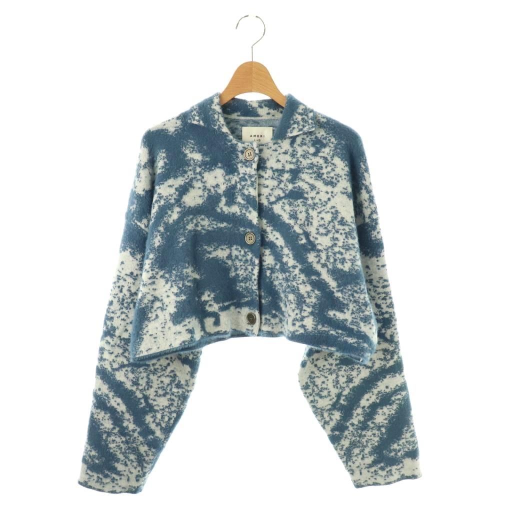 アメリヴィンテージ Ameri VINTAGE 24AW MIX ANIMAL SHORT KNIT TOP