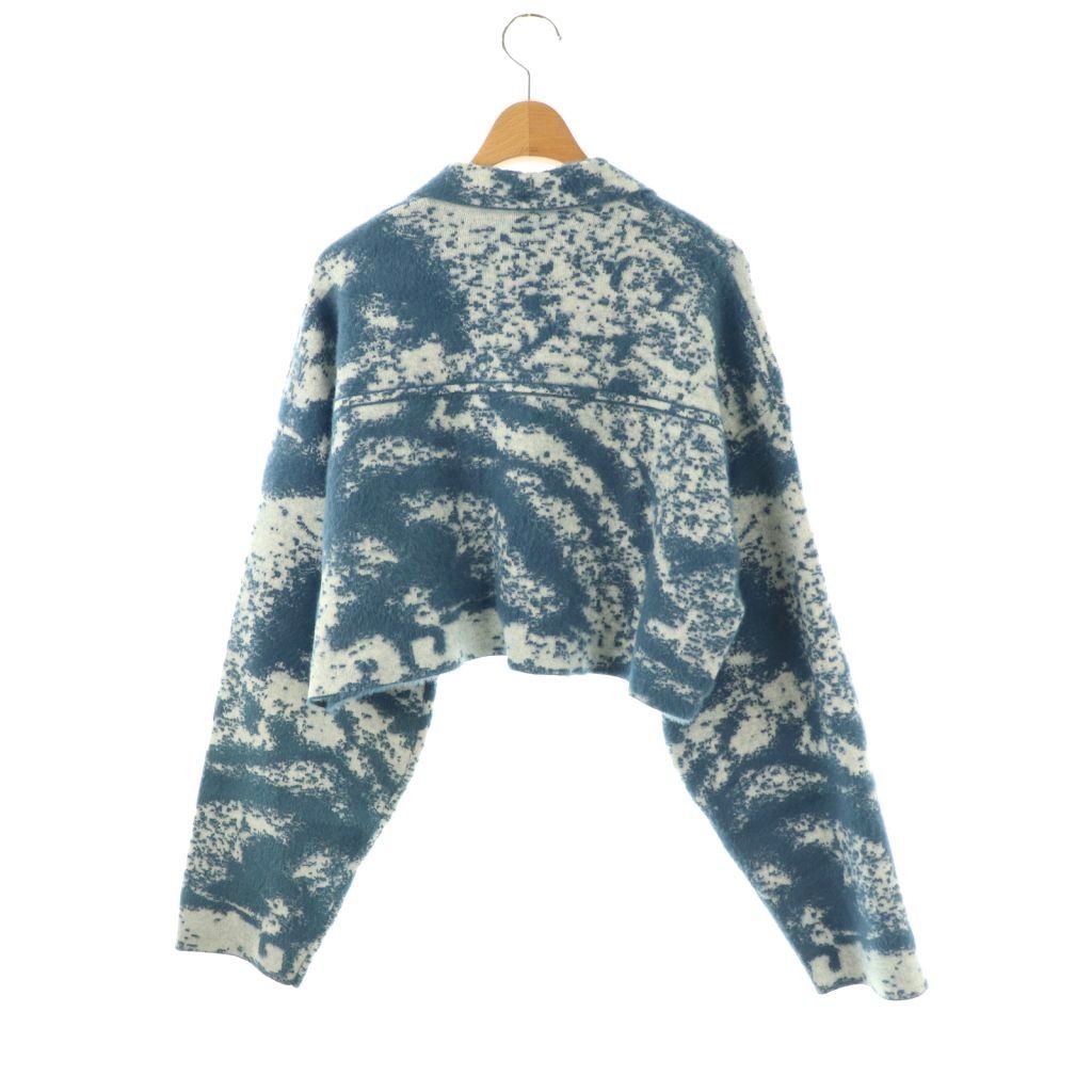 アメリヴィンテージ Ameri VINTAGE 24AW MIX ANIMAL SHORT KNIT TOP