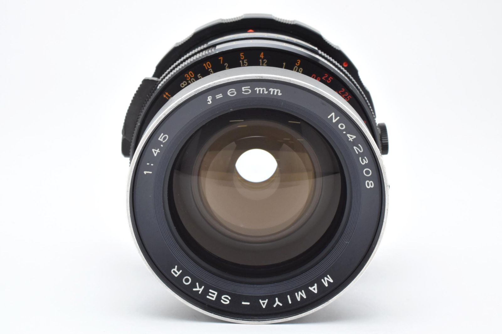4742 マミヤ Mamiya Sekor 65mm f/4.5 Lens For RB67 中判レンズ [動作