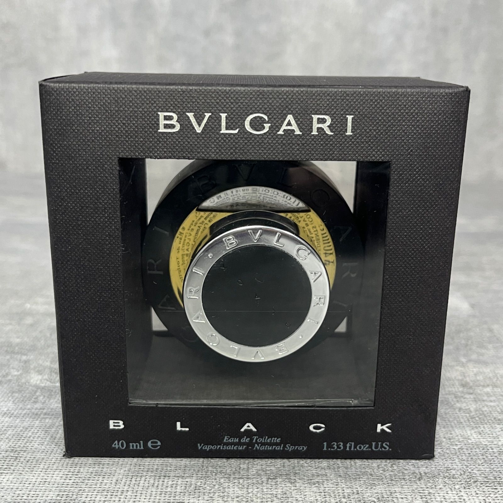 廃盤 開封品 未使用 BVLGARI BLACK ブルガリ ブラック オードトワレ