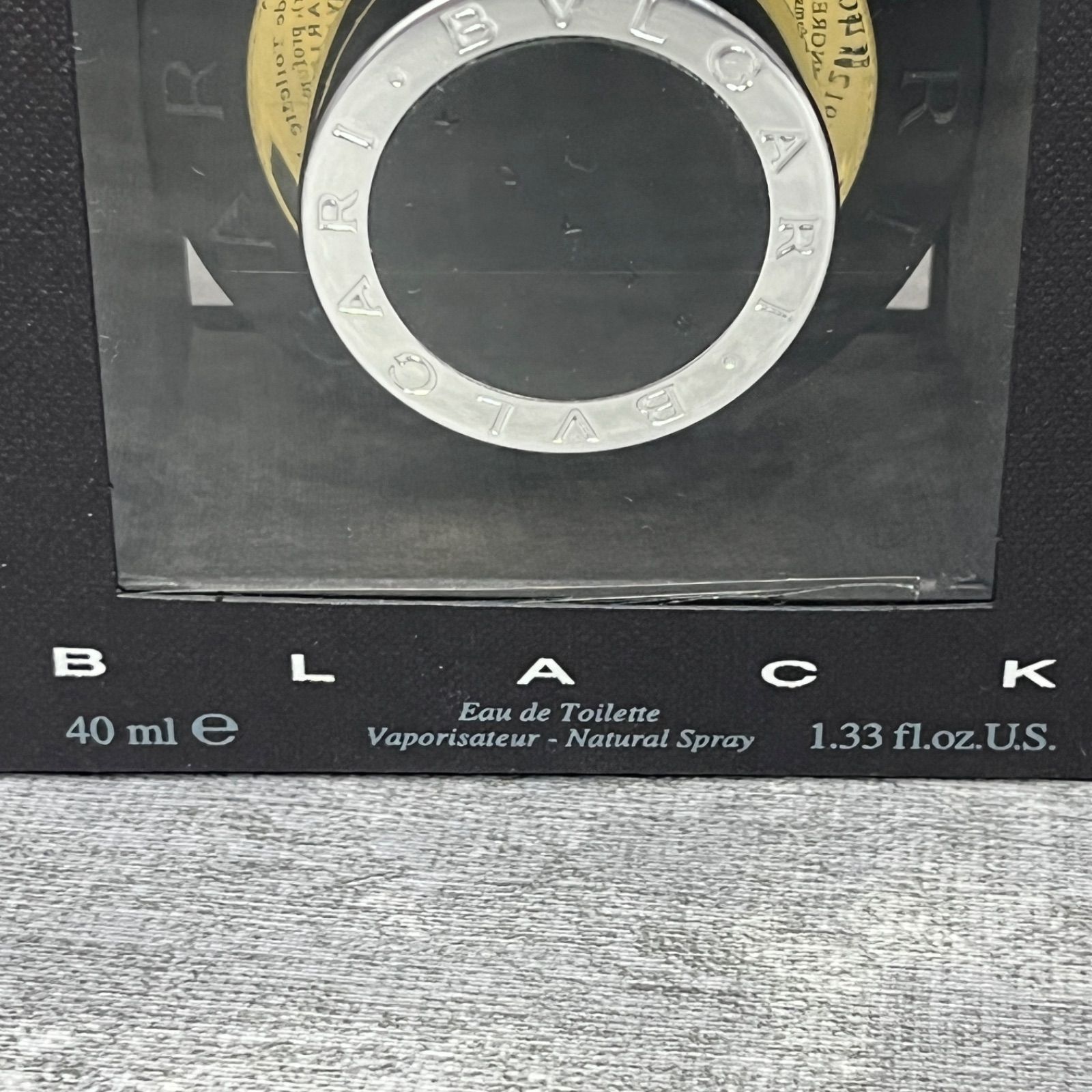 廃盤 開封品 未使用 BVLGARI BLACK ブルガリ ブラック オードトワレ