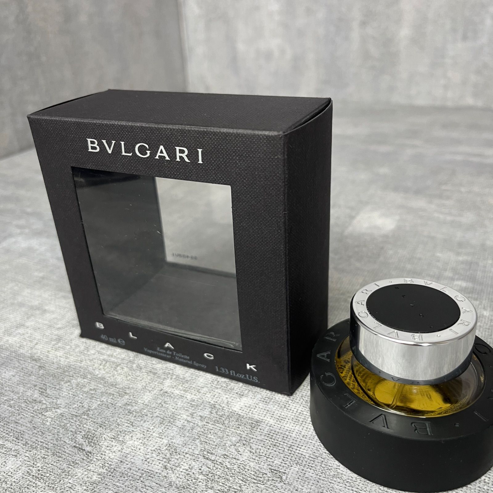 廃盤 開封品 未使用 BVLGARI BLACK ブルガリ ブラック オードトワレ