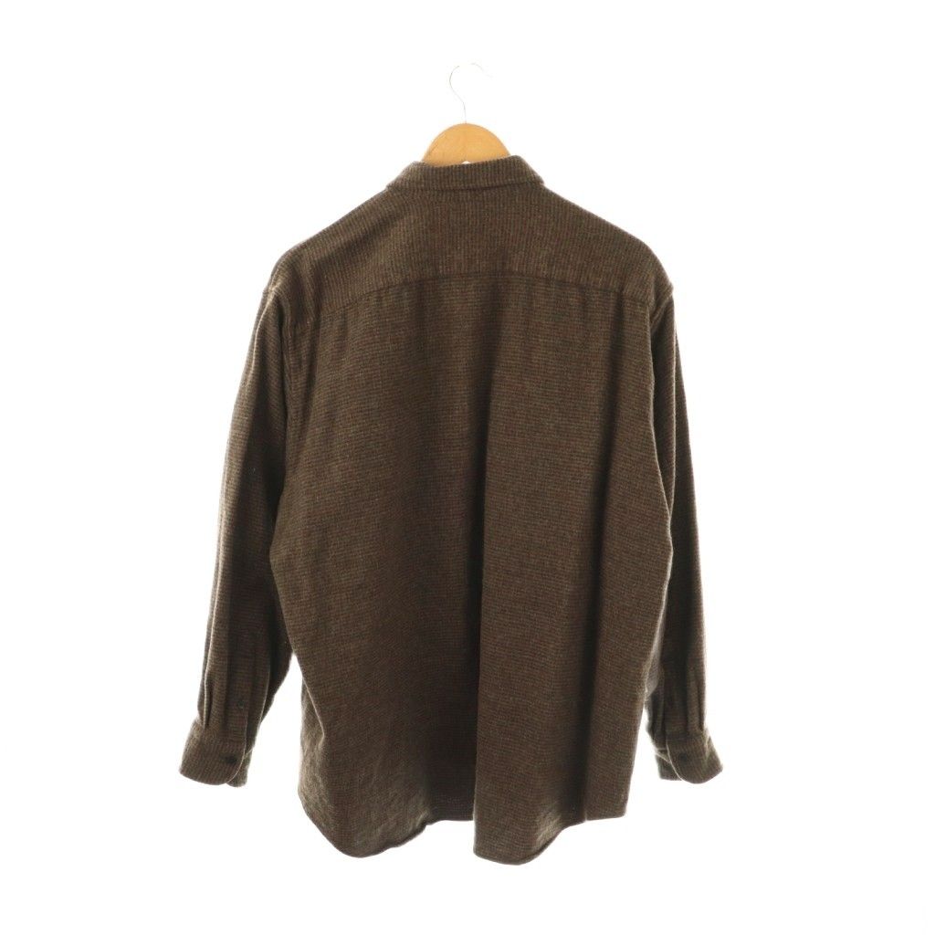 comoli ハウンドトゥースCPOシャツ comoli W/CA ハウンドトゥースCPO シャツ22aw