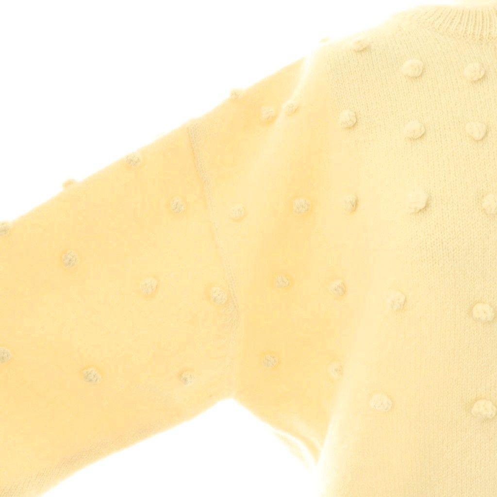 イエナ IENA sese ポンポンカーディガン ニット 38 アイボリー /ES