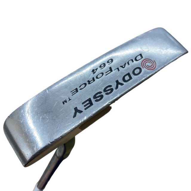 人気，セール 【中古】 オデッセイ DUAL FORCE 664 パター PT スチール (フレックスその他) メンズ 男性用 右利き 右用 Dランク ゴルフクラブ パター