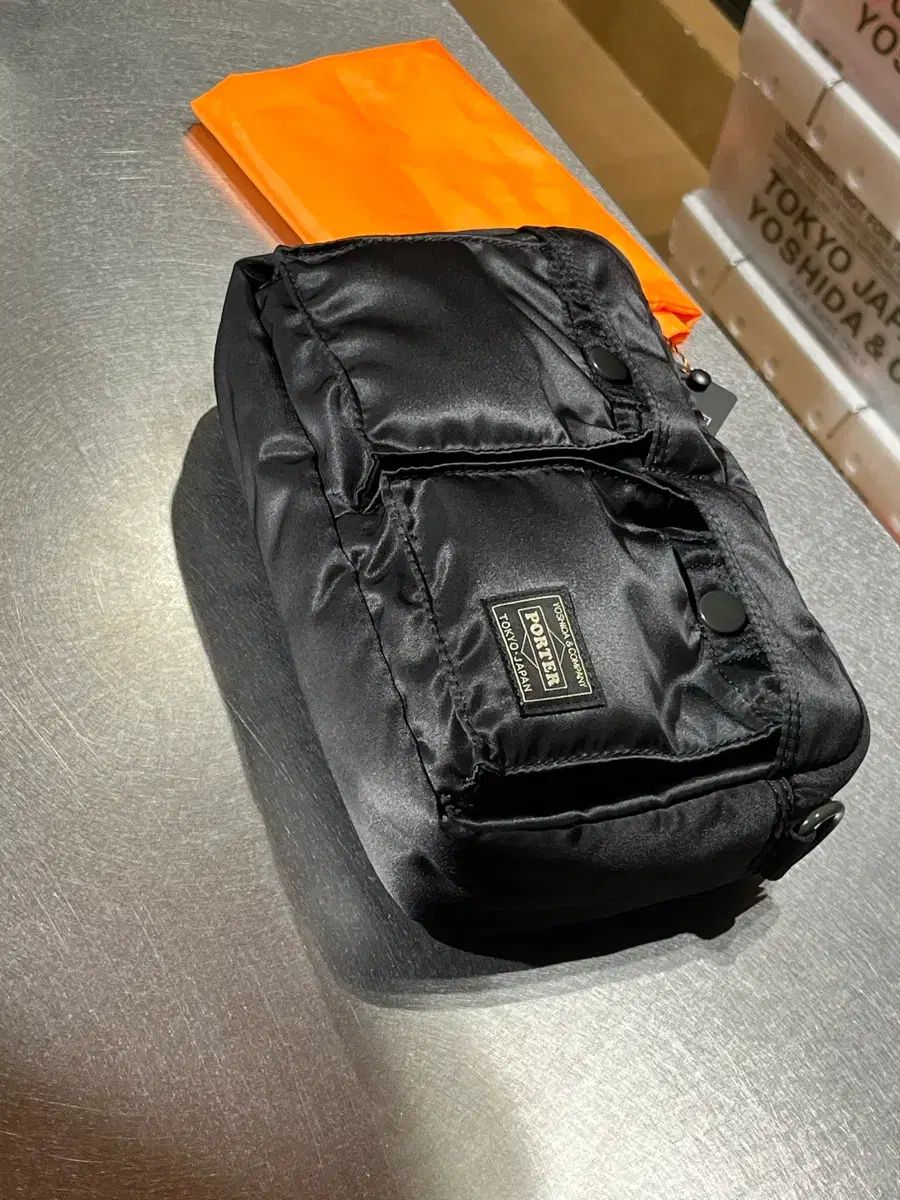 Porter ポーター オール ニュー タンカー スリングバック ブラック