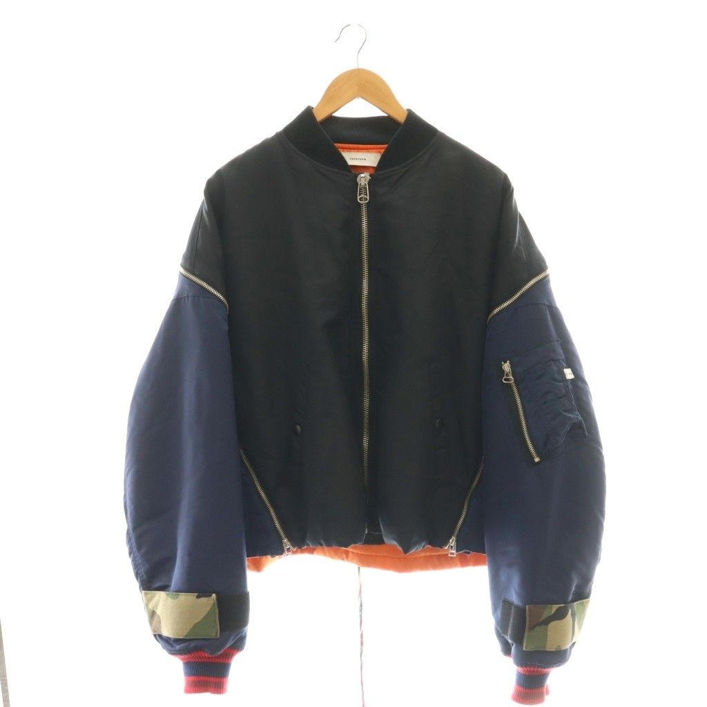 ファセッタズム FACETASM MA-1 フライトジャケット ブルゾン ジップ