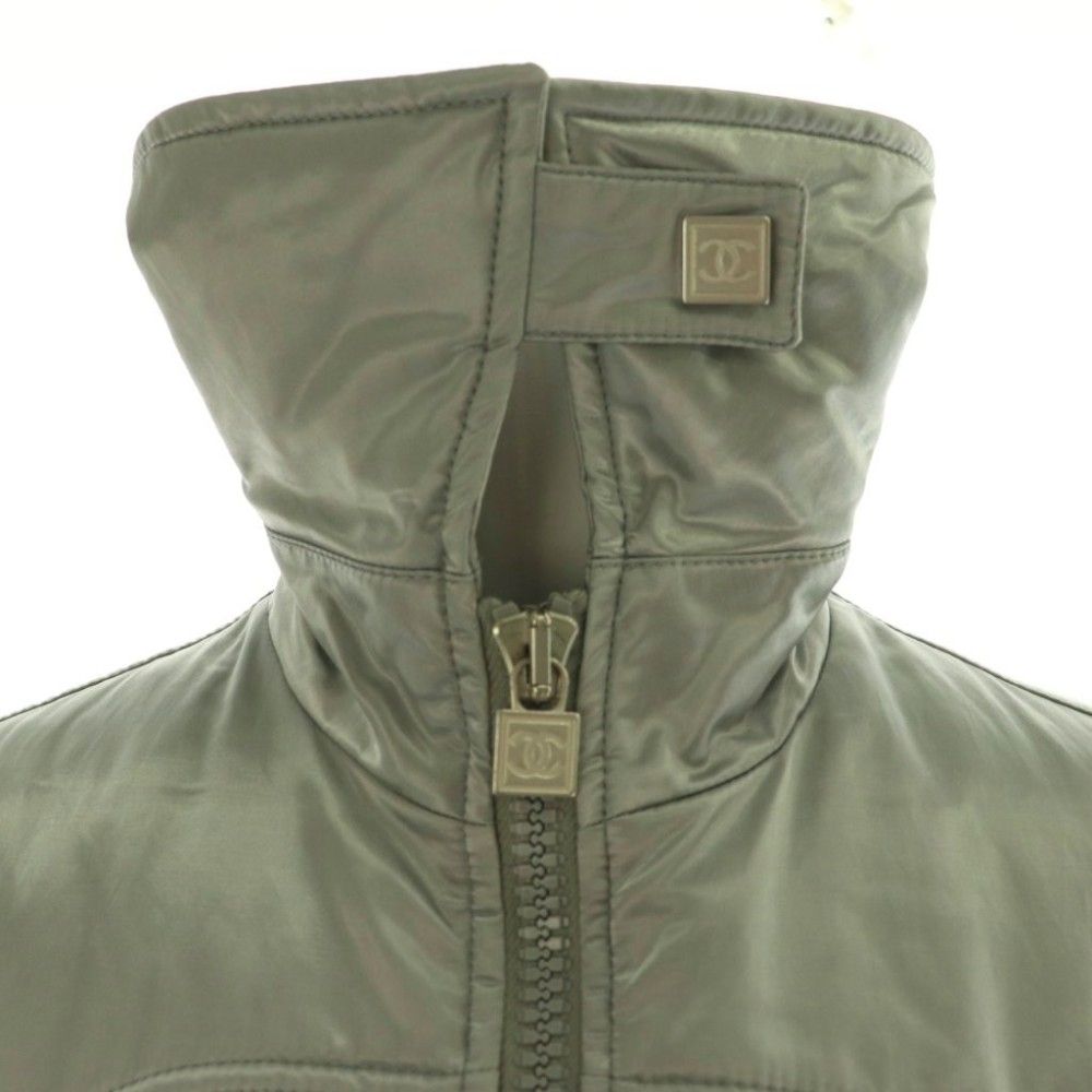 シャネル CHANEL スポーツライン ココマーク 中綿 ブルゾン ジャケット