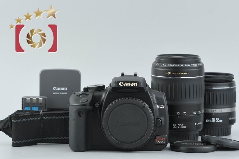 Canon キヤノン 【中古】Canon キヤノン EOS Kiss Digital X ブラック