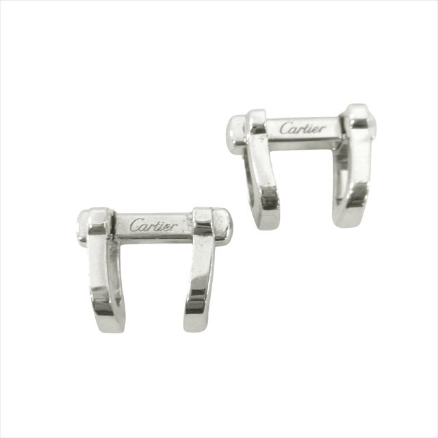 カルティエ Cartier ロング C シェイプ デコール カフリンクス カフス
