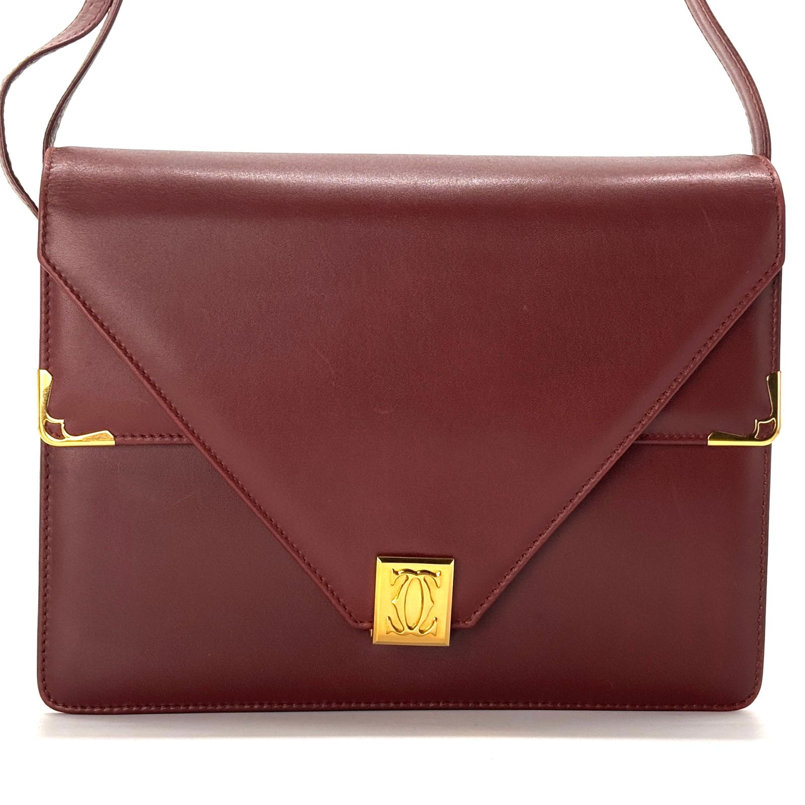 静かに映える名品】 Cartier カルティエ ショルダーバッグ マスト