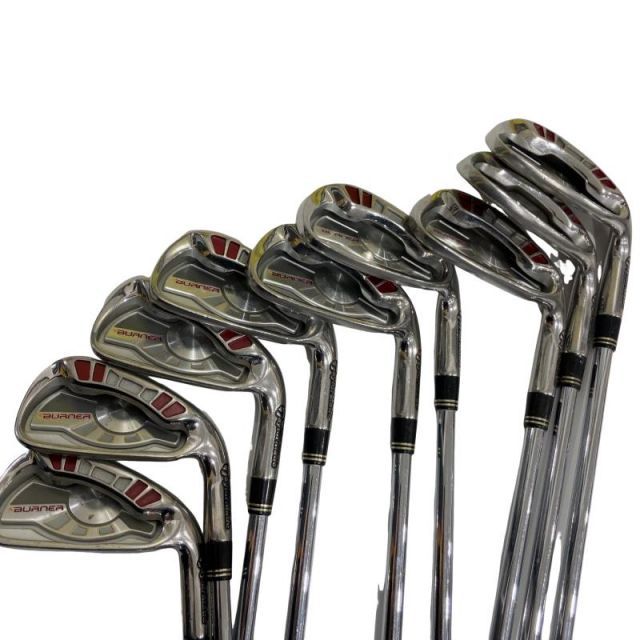 中古】 テーラーメイド BURNER(2007) 9S アイアンセット IR NS PRO