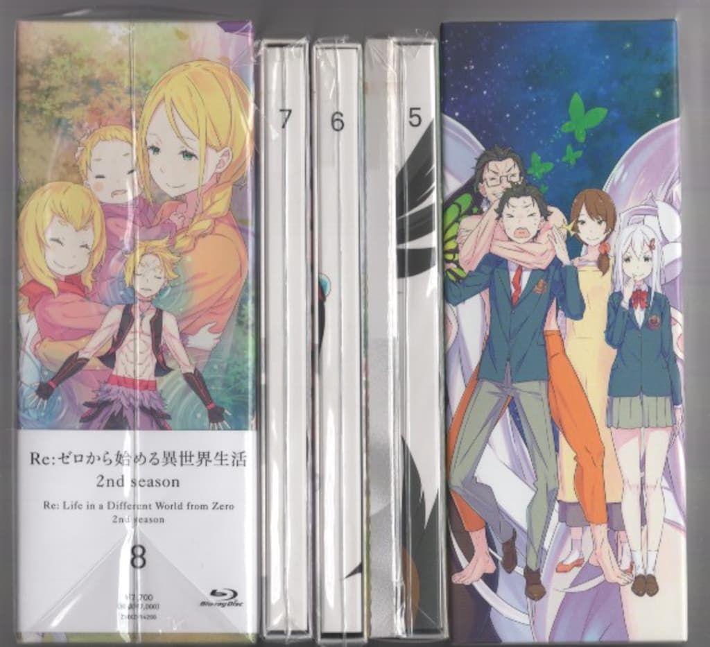 『Re:ゼロから始める異世界生活 2nd season』ブルーレイ＆DVDセット Re:ゼロから始める異世界生活 2nd season』Blu-ray＆DVD OP/EDテーマCD