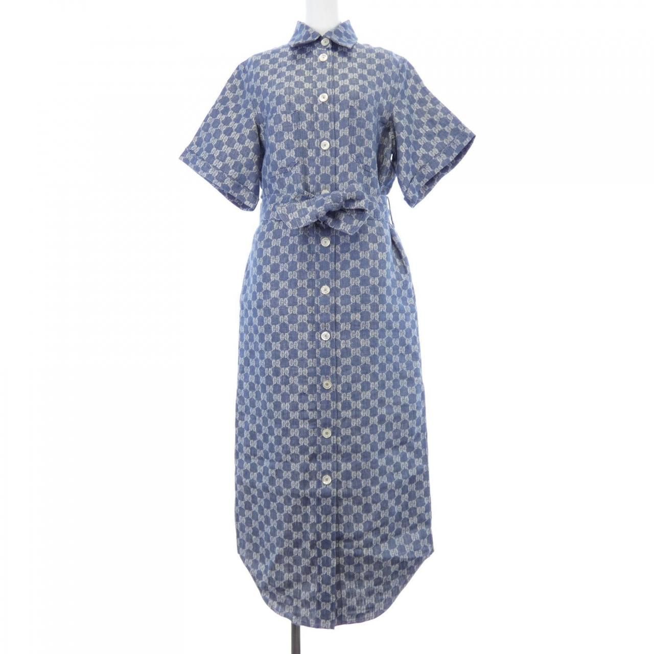 【新品タグ付き】GUCCI グッチ ワンピース wnc グッチ GUCCI ワンピース S 黒 ベージュ 赤 ニット 半袖 インター