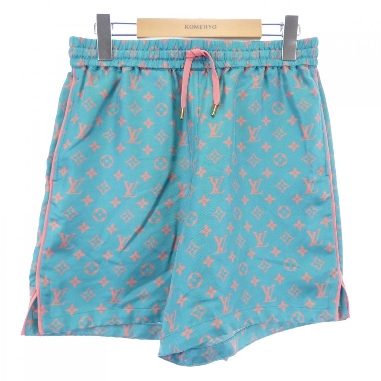ルイヴィトン LOUIS VUITTON モノグラムシルクショーツ HTP06WUPP