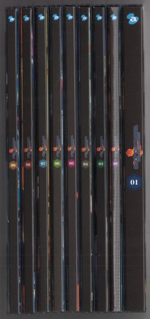 アニメBlu-ray トータルイクリプス 初回全9巻 セット ※帯、絵コンテ集