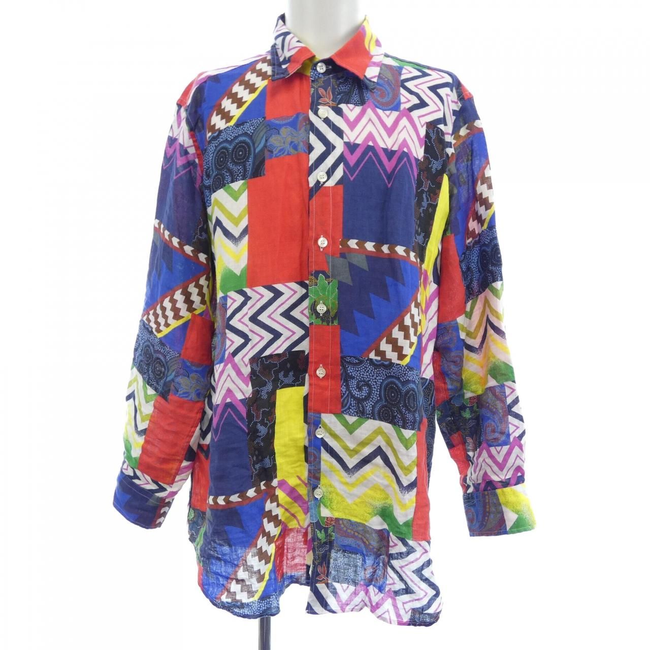 ETRO エトロ ペイズリー シャツ メンズ 長袖シャツ (エトロ) - 長袖 