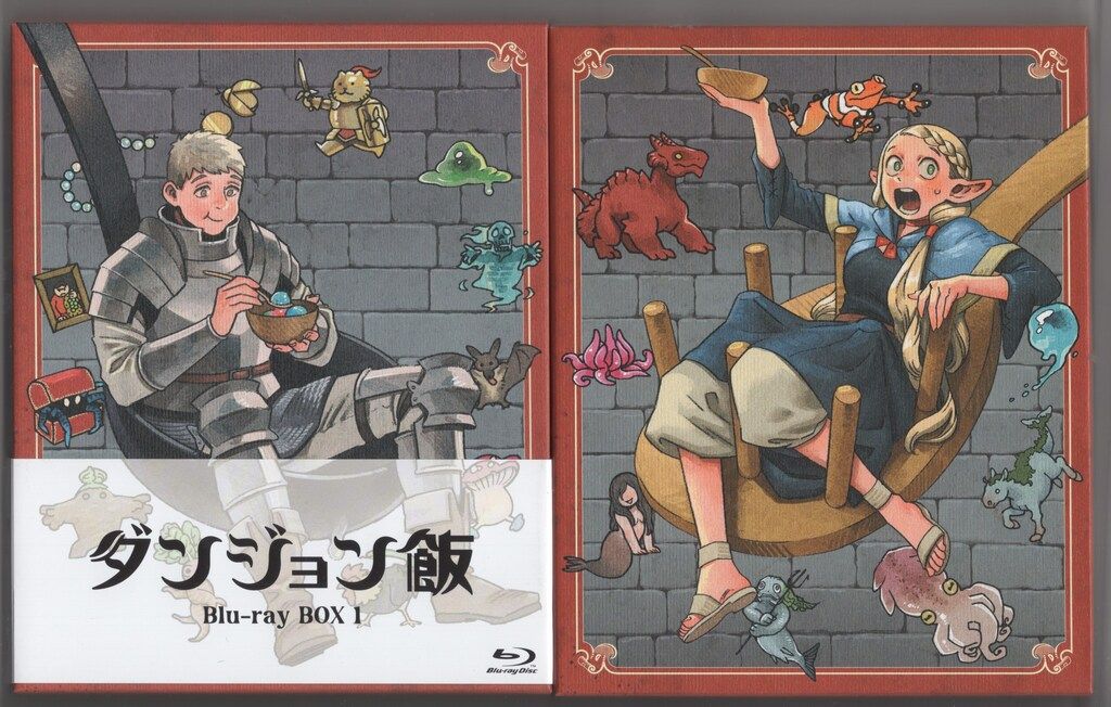 アニメBlu-ray 1巻通常版)ダンジョン飯 Blu-ray BOX 全4巻 セット