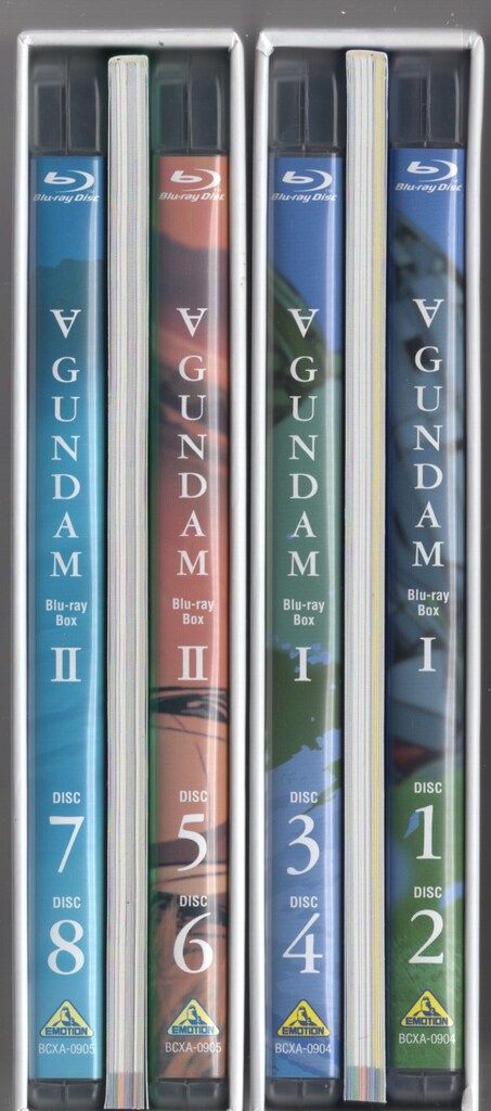 アニメBlu-ray ∀ガンダム Blu-rayBOX 全2BOX セット ※帯欠 - メルカリ