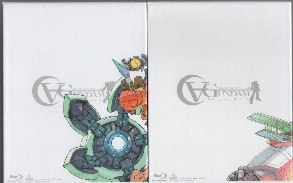 アニメBlu-ray ∀ガンダム Blu-rayBOX 全2BOX セット ※帯欠 - メルカリ