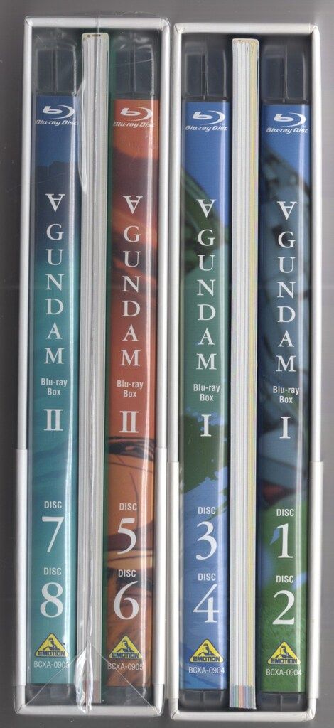 ∀ガンダム Blu-ray BoxⅠ&2&劇場版Blu-rayBoxセット アニメBlu-ray ∀ガンダム Blu-rayBOX 全2BOX セット ※『5.6』『7.8