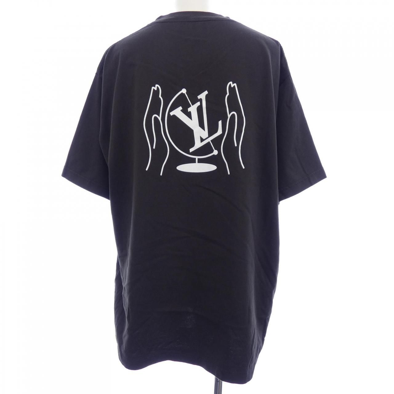 ルイヴィトン LOUIS VUITTON エンベリッシュド グラフィックコットンT