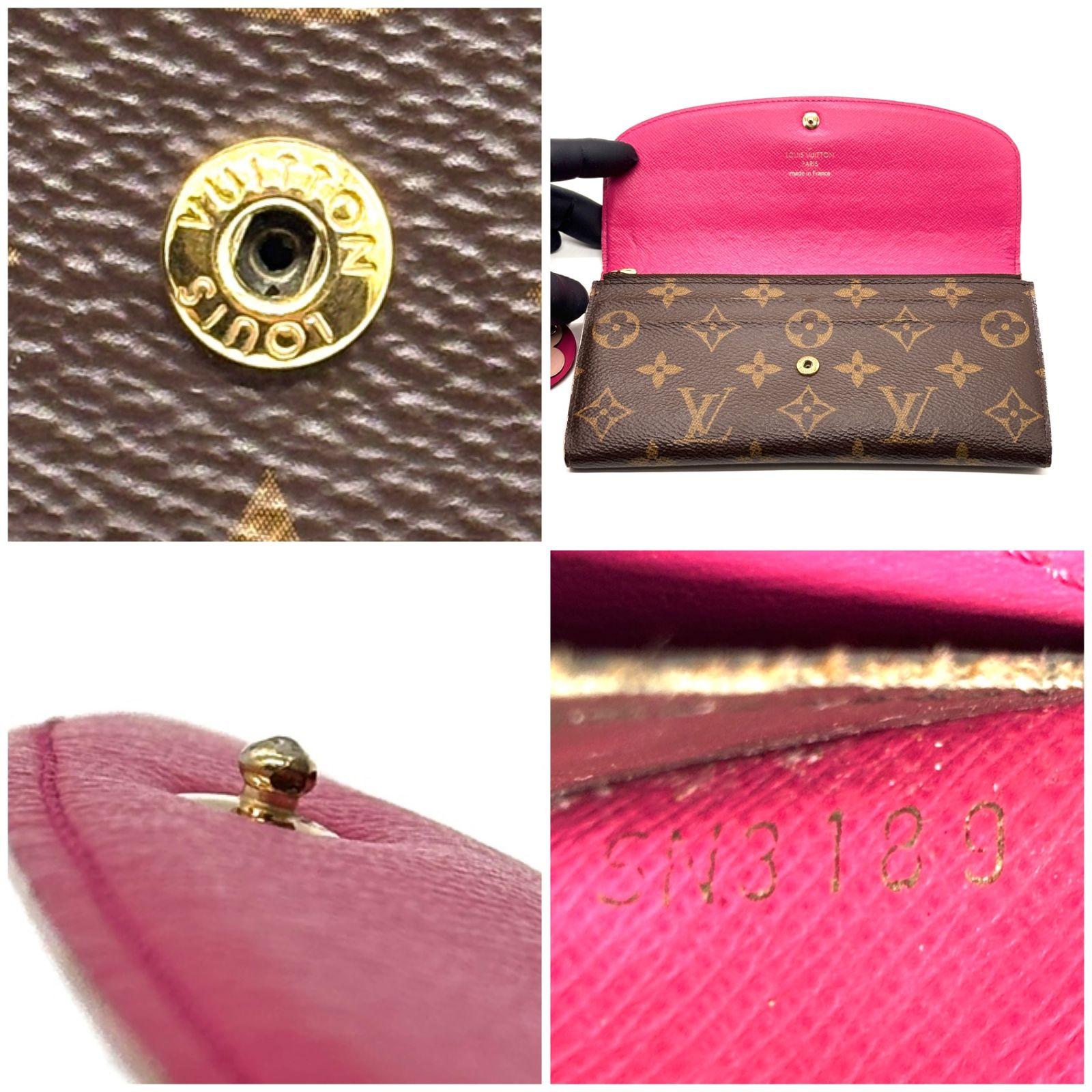 開くたび心ときめく】 LOUIS VUITTON ルイヴィトン 長財布