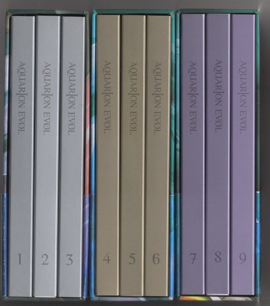 【新品未開封品】アクエリオンEVOL Blu-ray 全9巻セット　初回限定生産 新品未開封品】アクエリオンEVOL Blu-ray 全9巻セット 初回限定生産