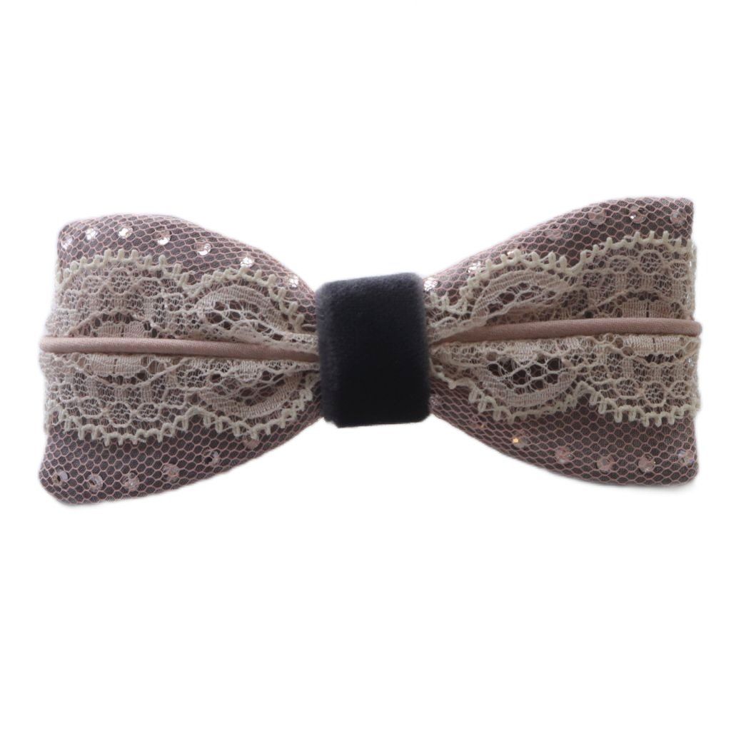 アッカ リボン バレッタ ピンク - メルカリ