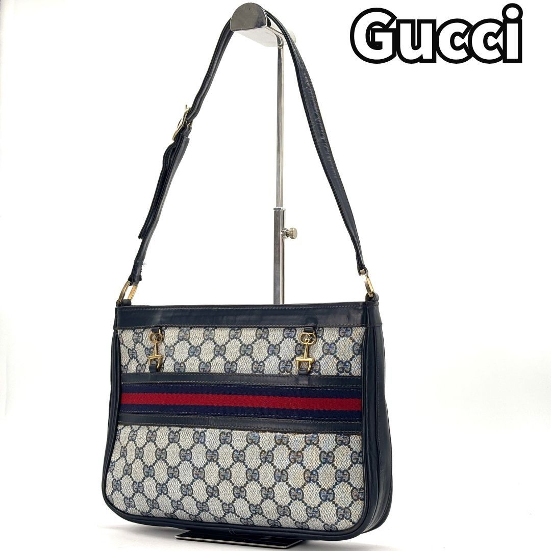 時代を越えて品格が残る】 GUCCI グッチ ショルダーバッグ オールド