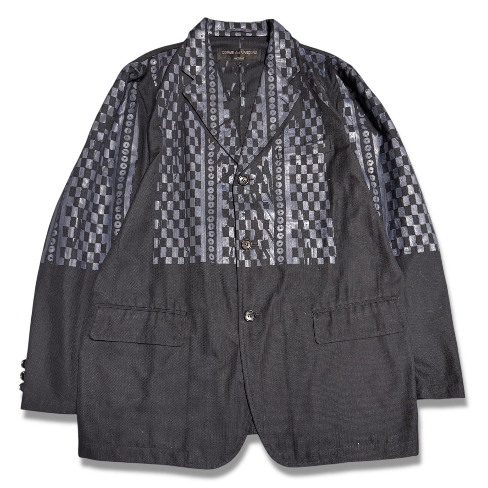 COMME des GARCONS HOMME コムデギャルソンオム AD2000 ラバープリント