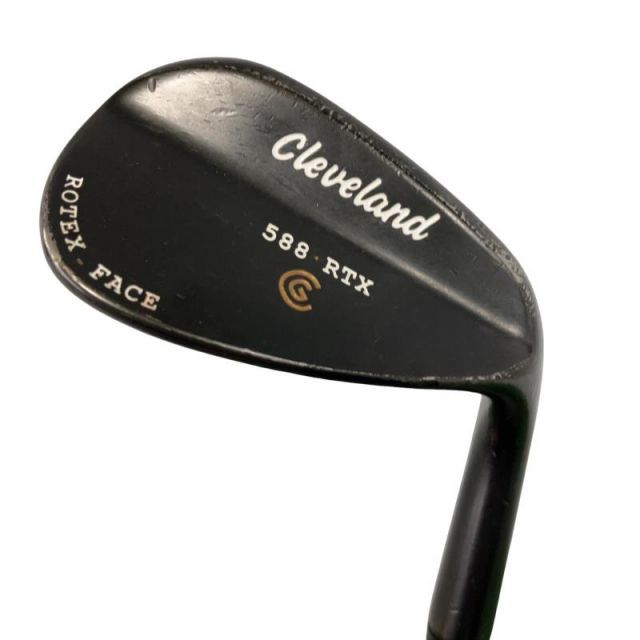 【中古】 クリーブランド Cleveland 588 RTX ブラックパール 50/10 ウェッジ WG リシャフト (フレックスその他) メンズ 男性用 右利き 右用 Cランク ゴルフクラブ