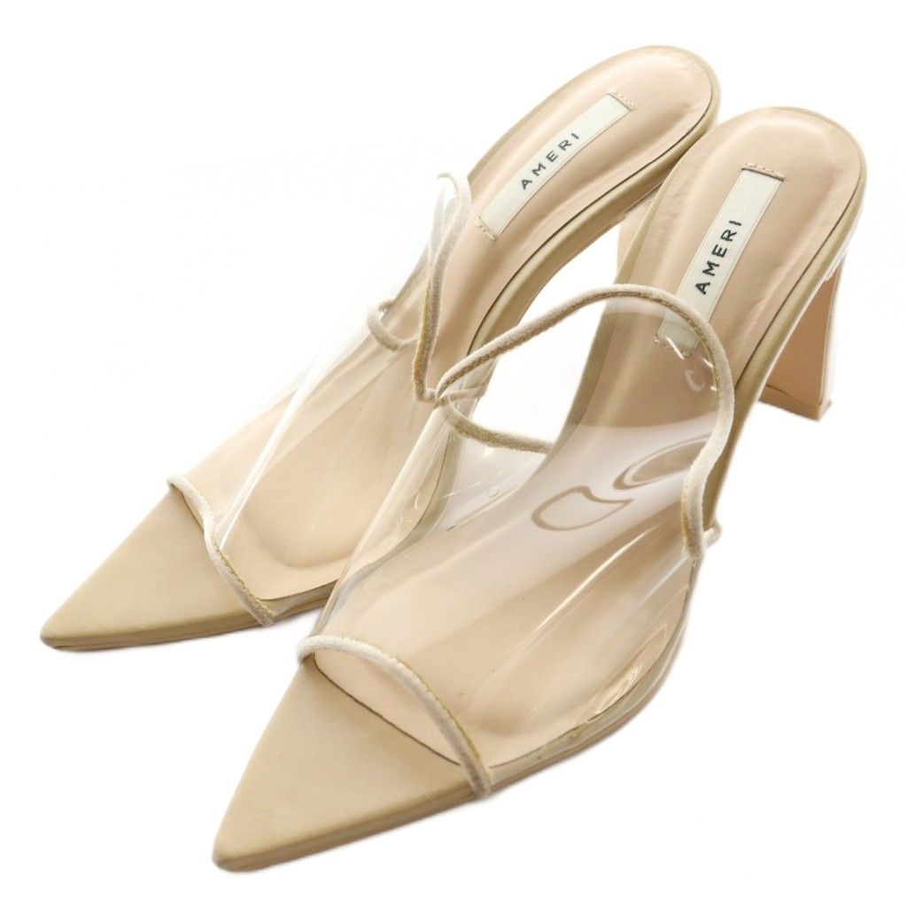 アメリヴィンテージ Ameri VINTAGE メディ クリア ウィンドウ ミュール