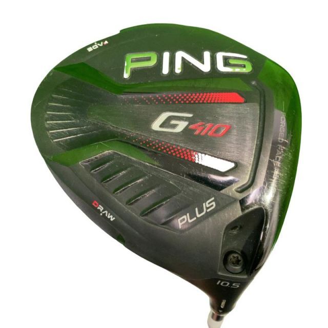 名器PING G410 PLUS ドライバー ヘッド 9° PINGピンG410 PLUSドライバー SR 9° ヘッドカバー付 ピン 【公式通販】