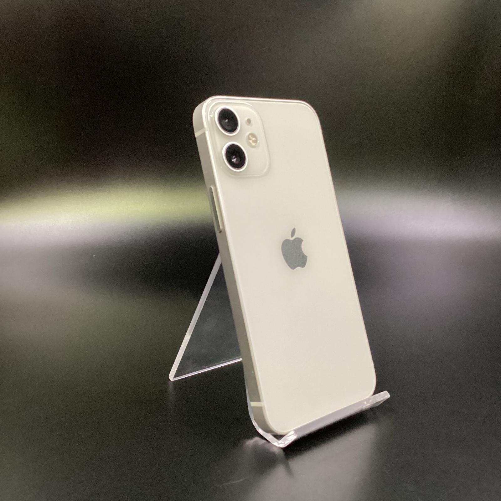【新品未開封】iPhone12mini 128GB ホワイト White 白 iPhone 12 mini 128GB ホワイト au 白ロム 動作確認済 74%【全額返金