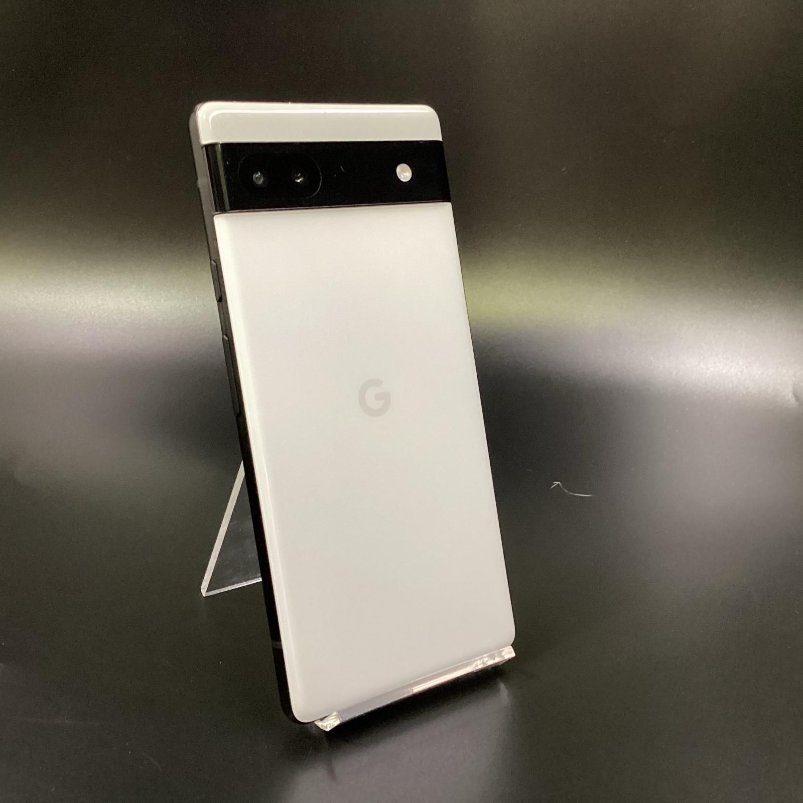 Google Pixel 6a 128GB Chalk Softbank GB17L 白ロム 動作確認済【全額