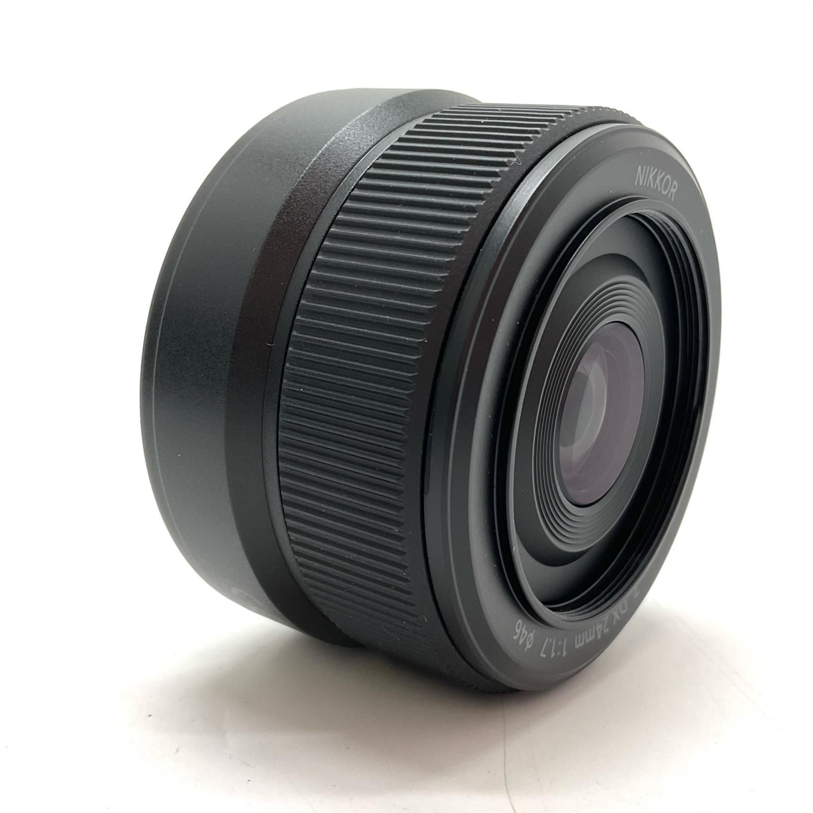 全額返金保証】【最速発送】Nikon NIKKOR Z DX 24mm f1.7 超美品 動作