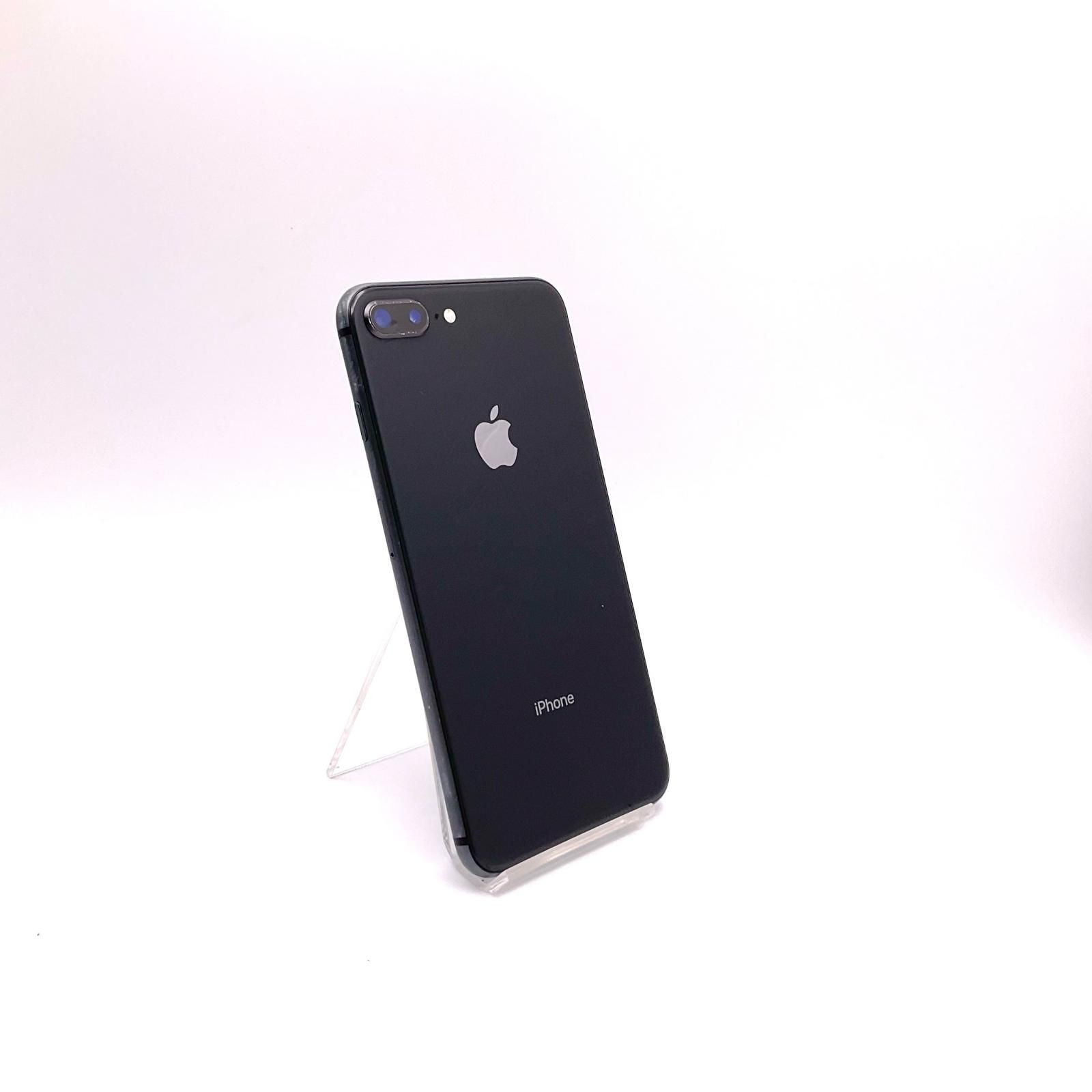 iPhone 8 Plus 64GB スペースグレイ au SIMフリー 白ロム 動作確認済