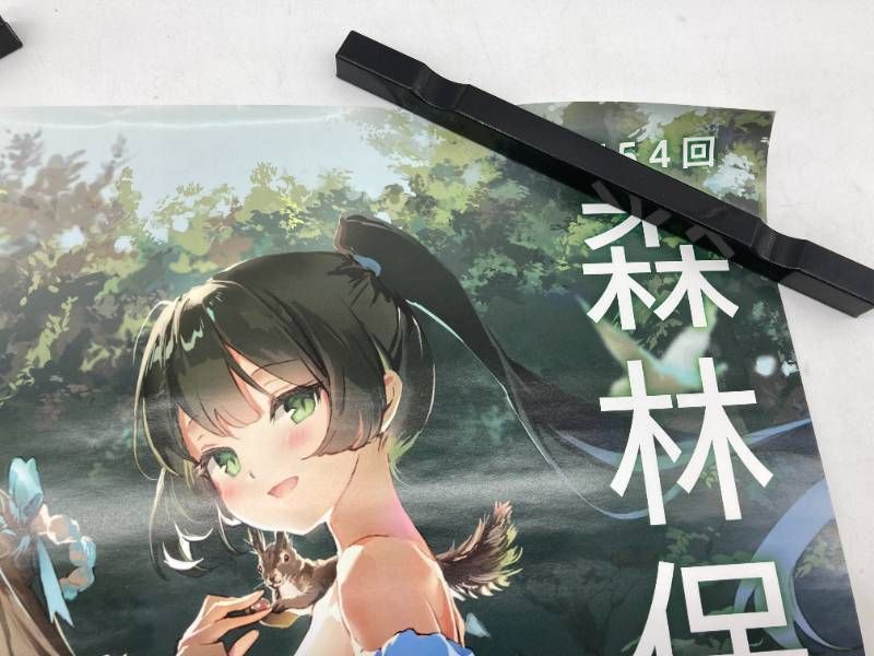 [藤真拓哉] 森林保護募金ポスター コミケ c101 [新品未使用] 激レア】C100 コミケ100 森林保護募金 ポスター Anmi メガネ少女