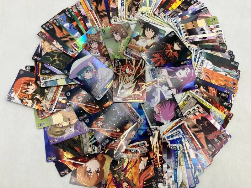 大量まとめ】ヴァイスシュヴァルツ 灼眼のシャナ 約120枚 デッキ素材