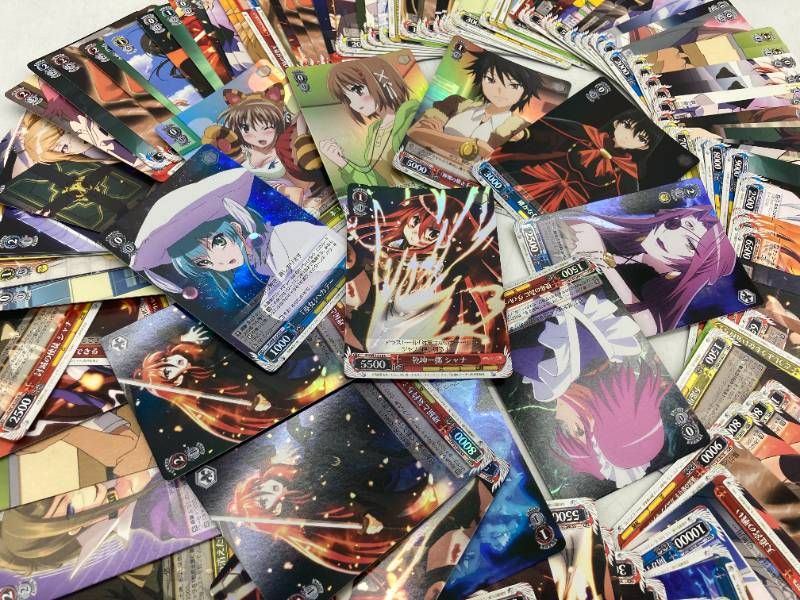 大量まとめ】ヴァイスシュヴァルツ 灼眼のシャナ 約120枚 デッキ素材