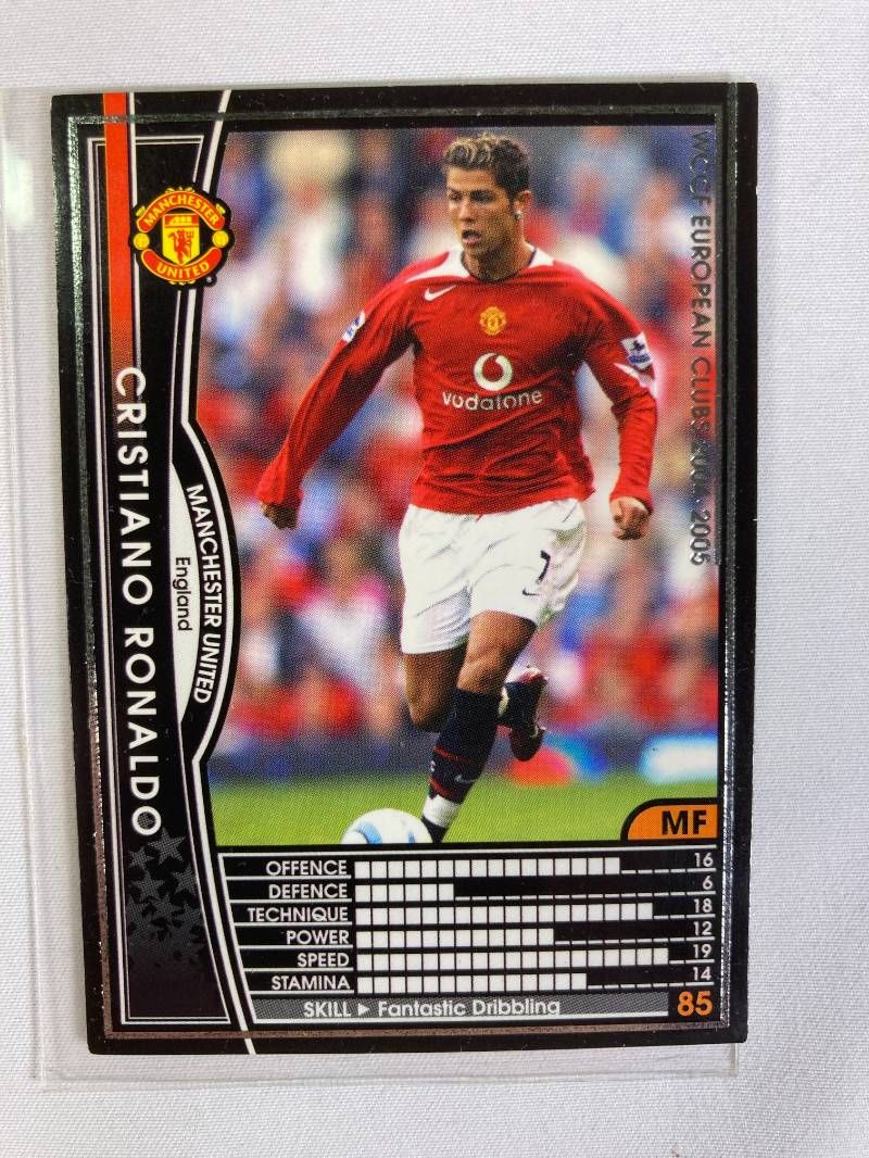 希少】panini WCCF 2004-2005 黒 クリスティアーノ・ロナウド