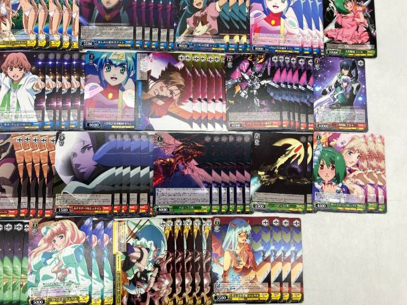まとめ】ヴァイスシュヴァルツ マクロスF 約110枚 劇場版 デッキ素材