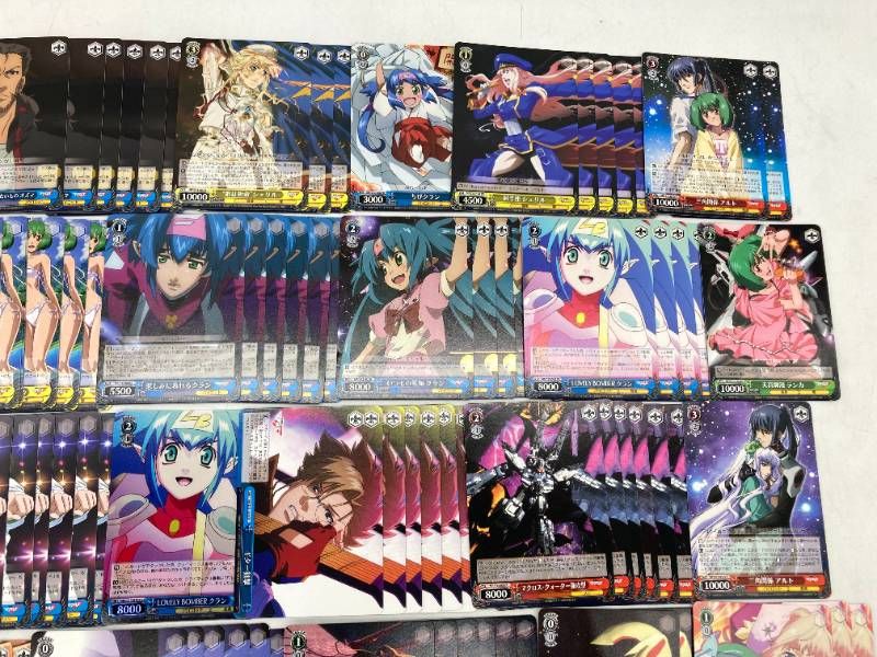 【現状品】【プレイ用】ヴァイス マクロスF デッキ カードまとめ売り まとめ】ヴァイスシュヴァルツ マクロスF 約110枚 劇場版 デッキ素材