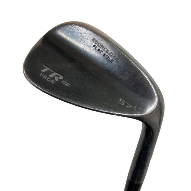 中古】 プロギア TR 02ウェッジ 57°(黒染め) ウェッジ WG TR Wedge