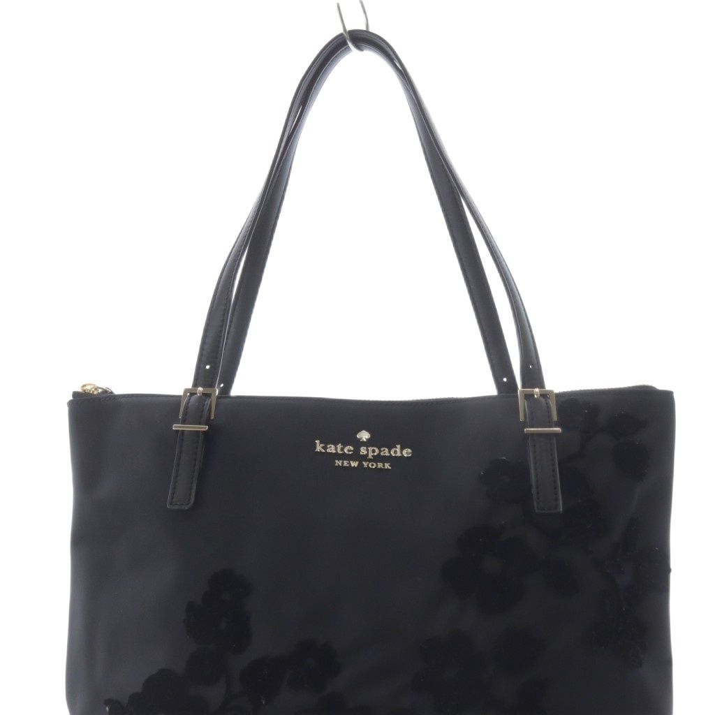 ケイトスペード KATE SPADE ナイロン トートバッグ ハンドバッグ 黒